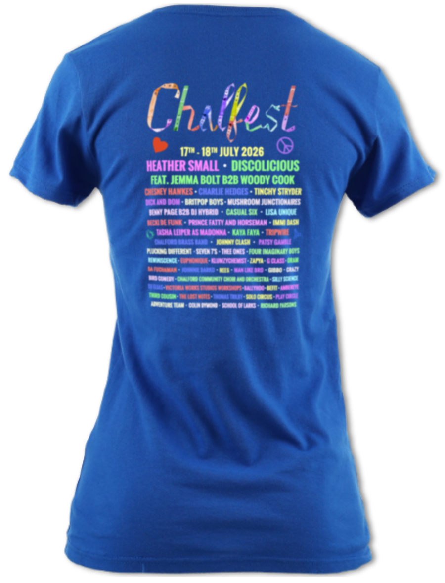 Chalfest '26: Unified Pastels - Women's scoop-neck T-shirt