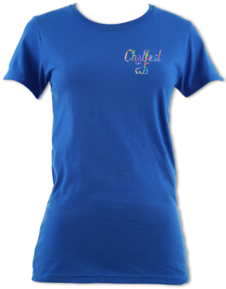 Chalfest '26: Unified Pastels - Women's scoop-neck T-shirt