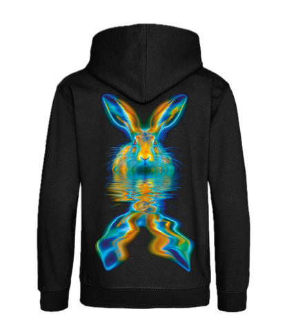 Wild Flame: the Brown Hare Child's Hoodie