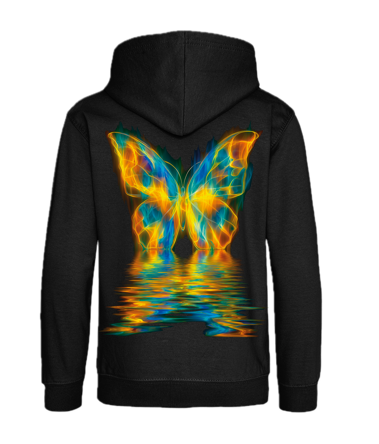 Wild Flame: the Butterfly Child's Hoodie (single print)