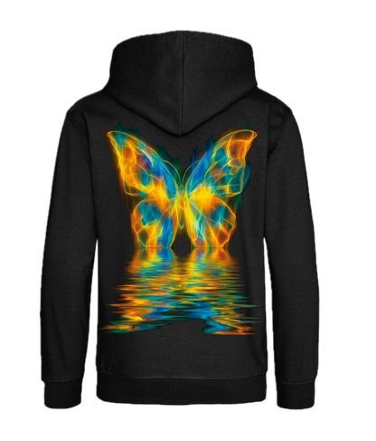 Wild Flame: the Butterfly Child's Hoodie (single print)