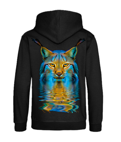 Wild Flame: the Lynx Child's Hoodie (double print)