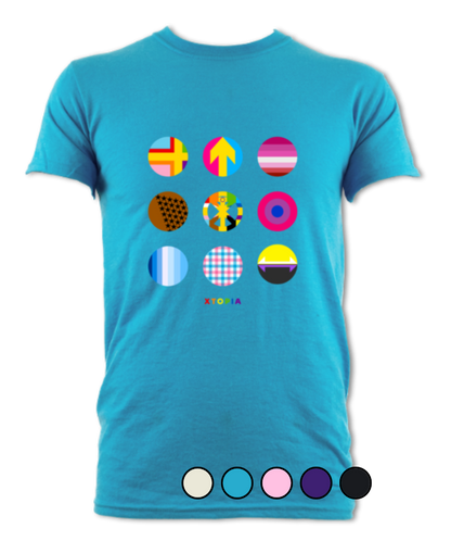 Pride Retro Spots - T-shirt