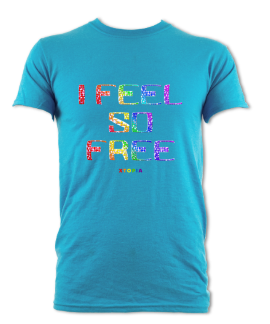 I Feel So Free (Rainbow) - T-shirt