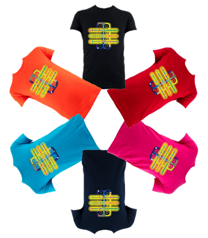 Breaks in Sunny Yellow Adults T-shirt