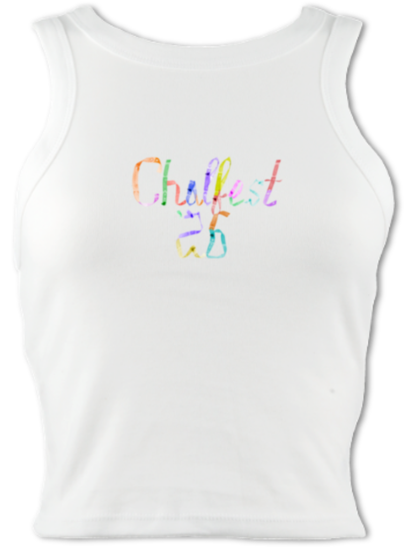 Chalfest '26: Unified Pastels - Women's micro-rib racer tank