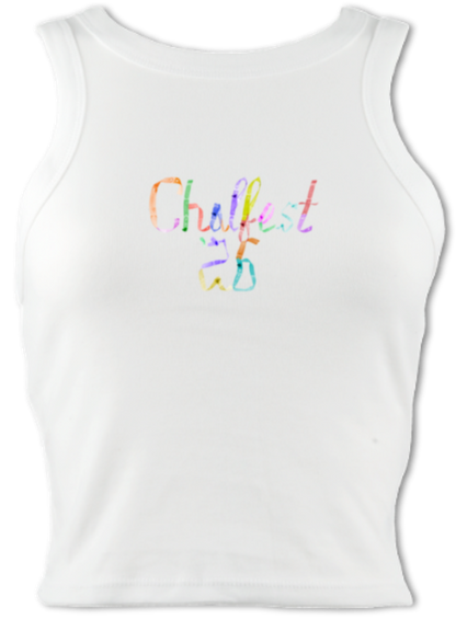 Chalfest '26: Unified Pastels - Women's micro-rib racer tank