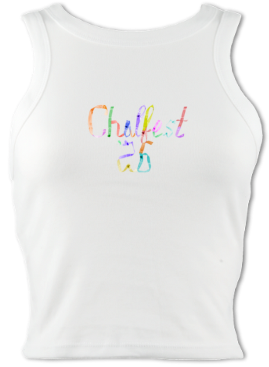 Chalfest '26: Unified Pastels - Women's micro-rib racer tank
