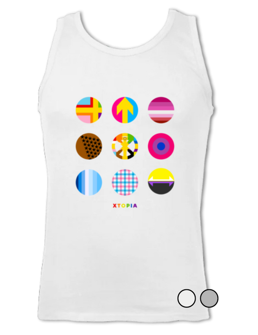 Pride Retro Spots - vest top