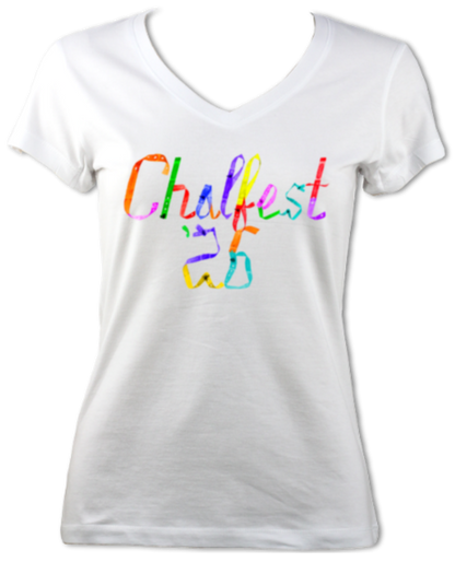 Chalfest '26: Unified Carnival - Women's Fitted V-neck T-shirt