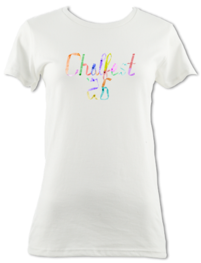 Chalfest '26: Unified Pastels - Women's scoop-neck T-shirt