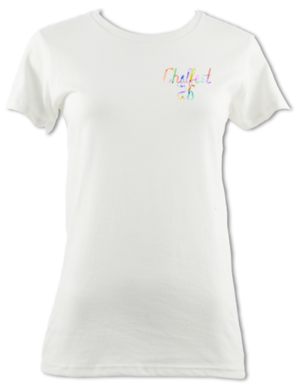 Chalfest '26: Unified Pastels - Women's scoop-neck T-shirt